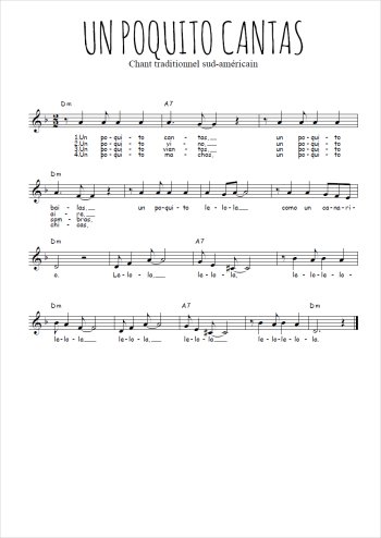 Un poquito cantas